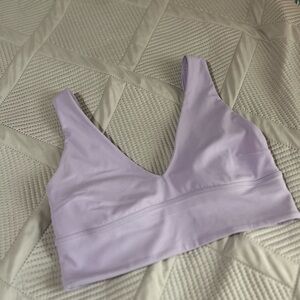 Lululemon Align™ V-Neck Bra Size 8 in Pastel Purple